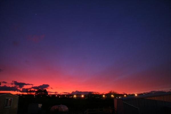 Chilean Volcano Colors Southern Hemisphere Skies